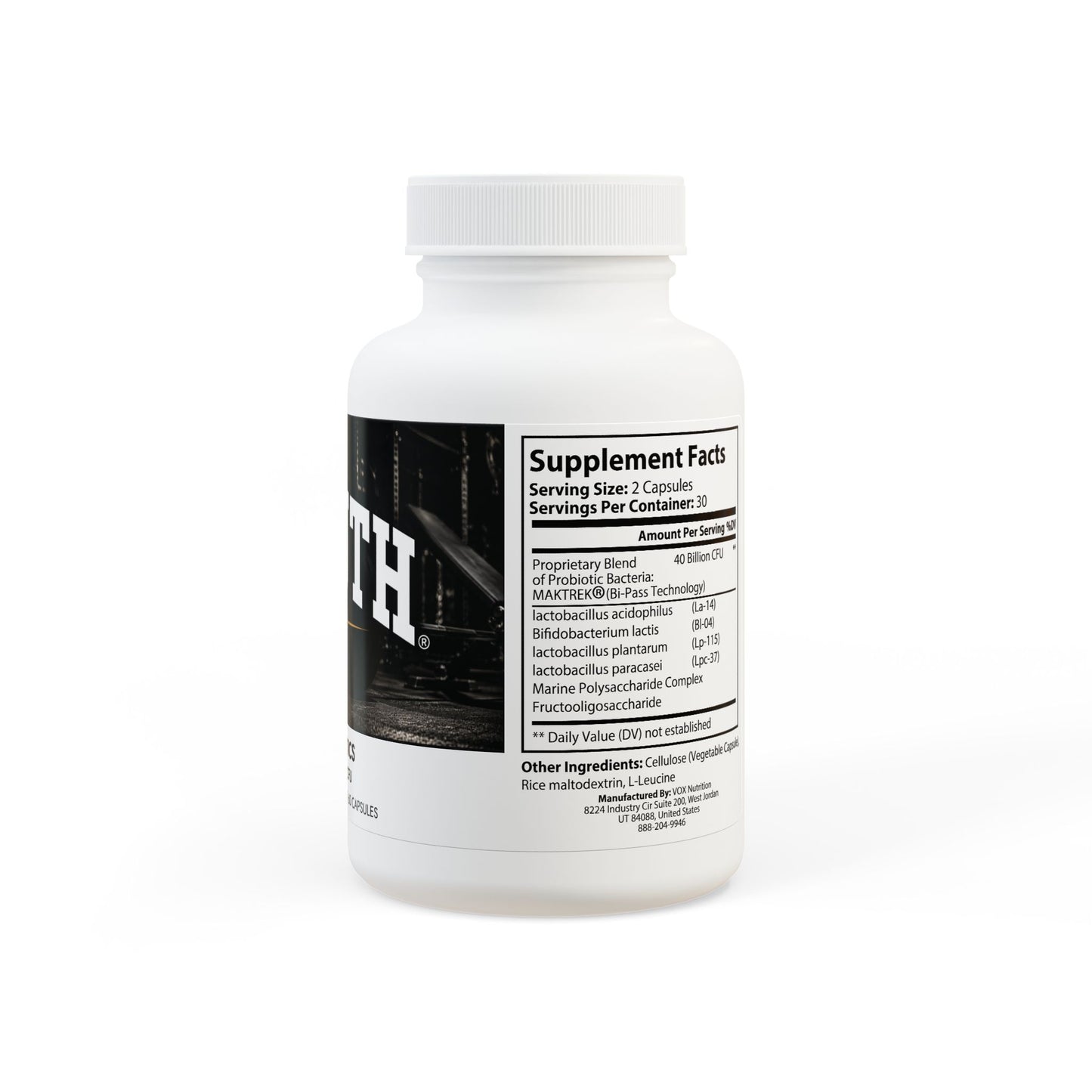 TRUTH Probiotics Supplement (60 Capsules)